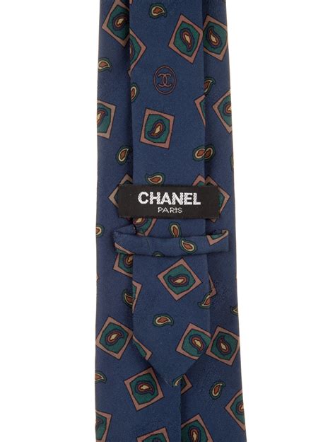 tie chanel|used chanel ties for men.